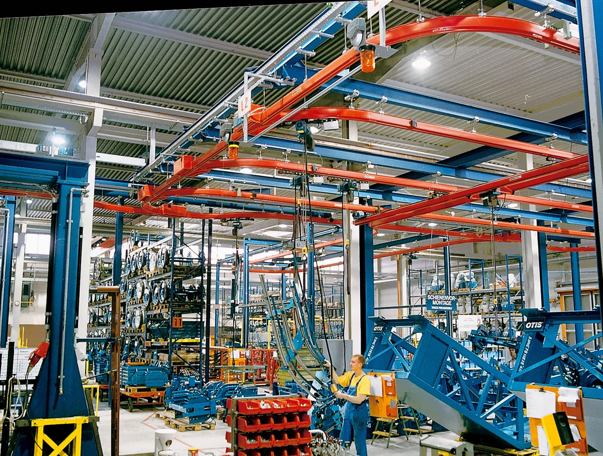 KBK extending cranes