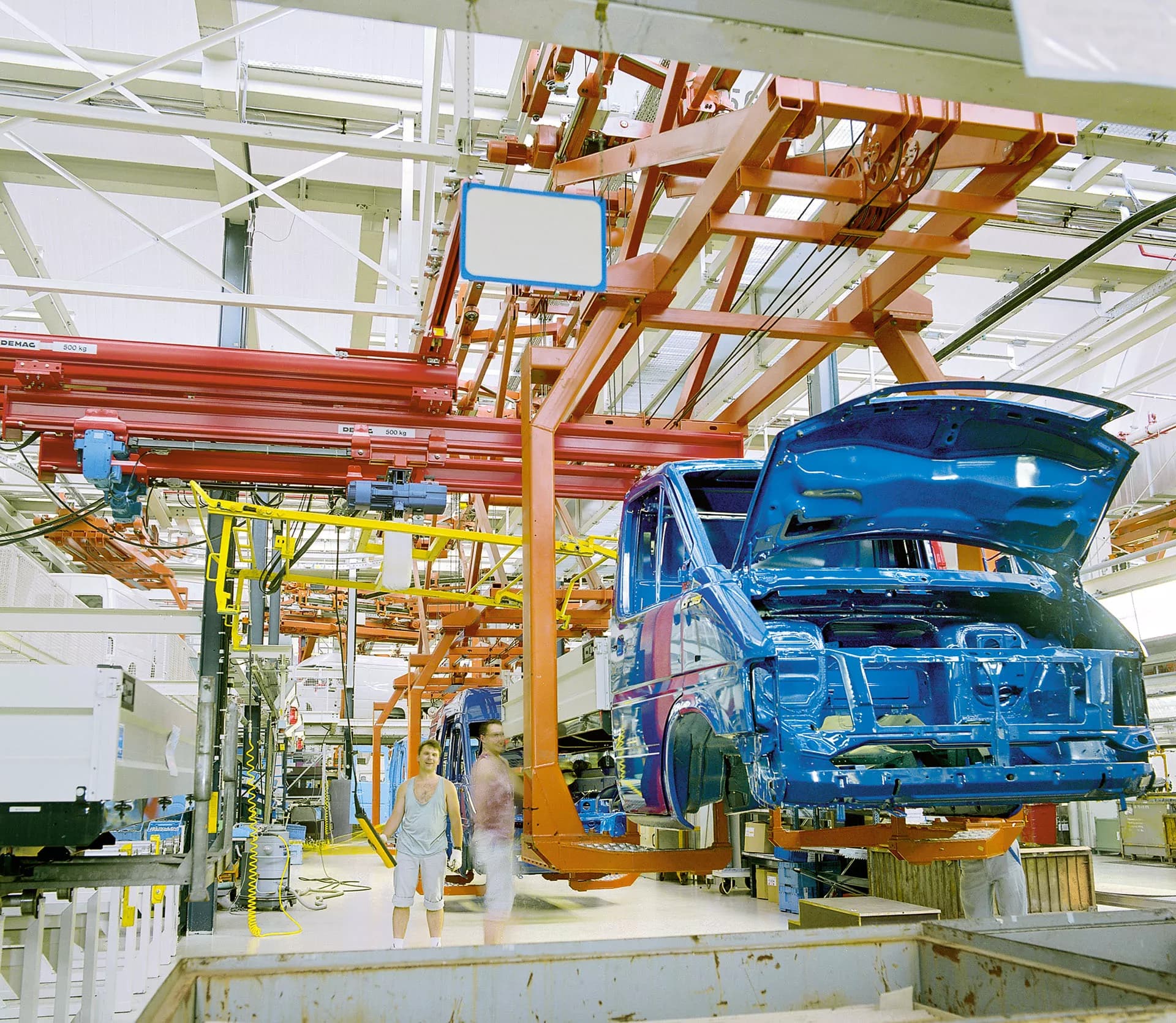 KBK extending cranes