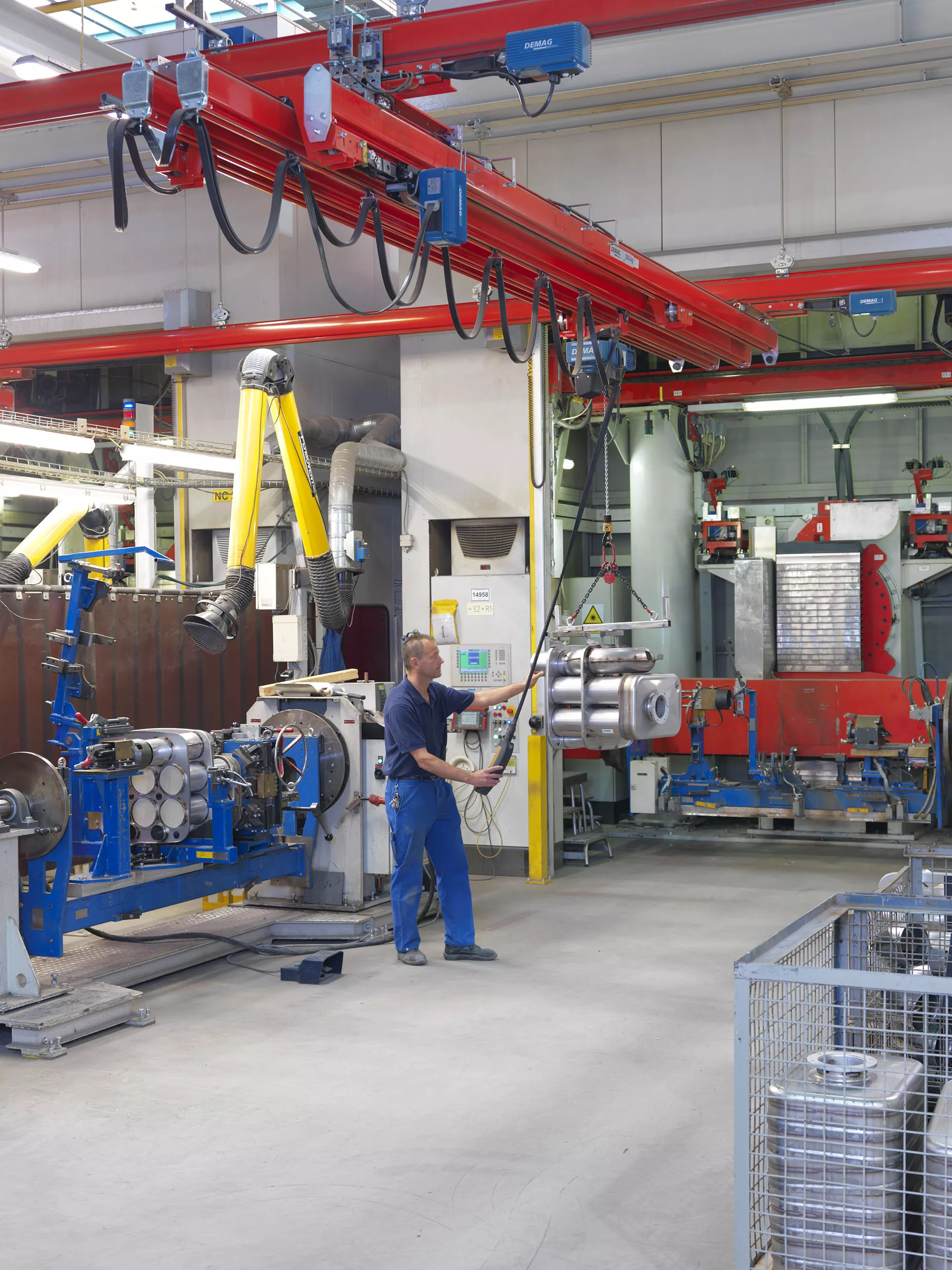 KBK extending cranes