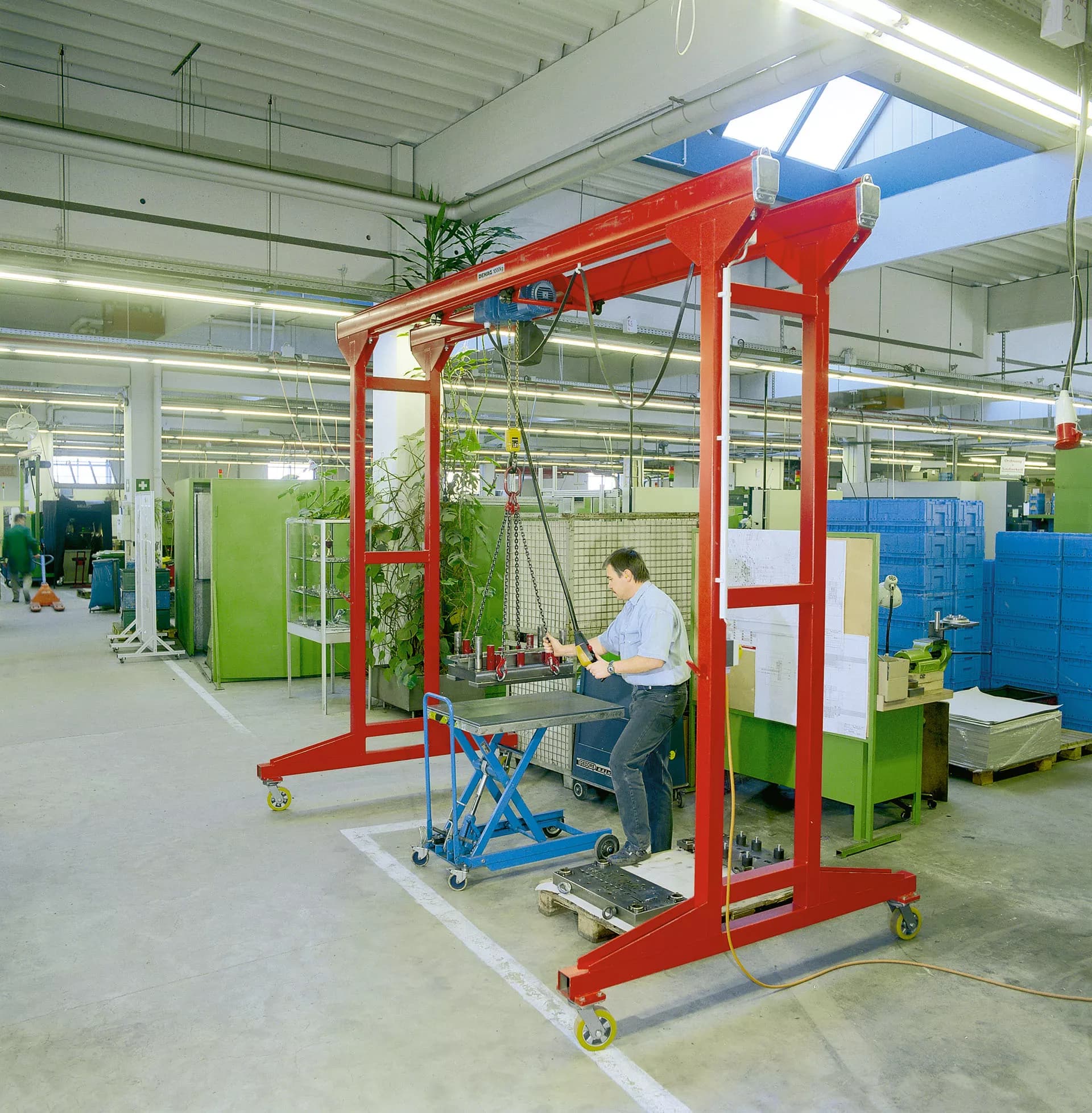 KBK double-girder portal crane