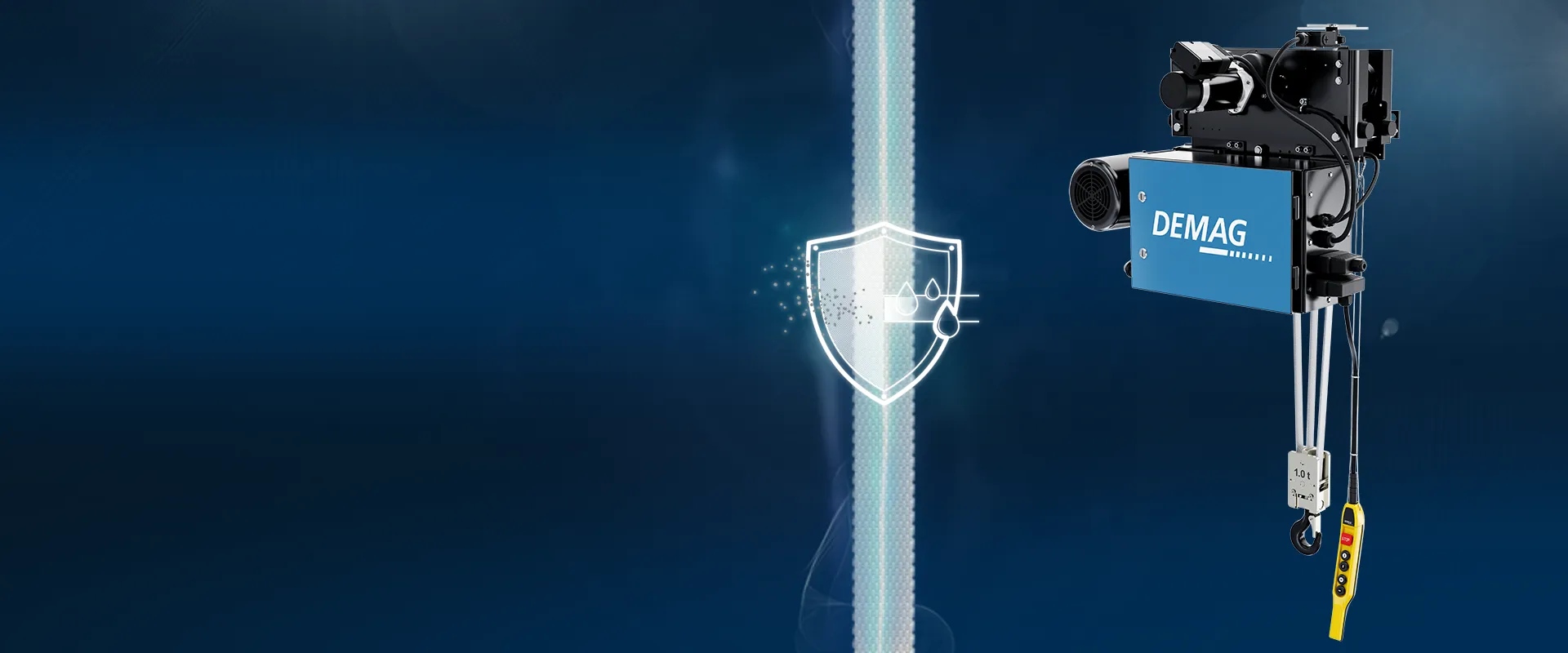 Demag dbh rope hoist