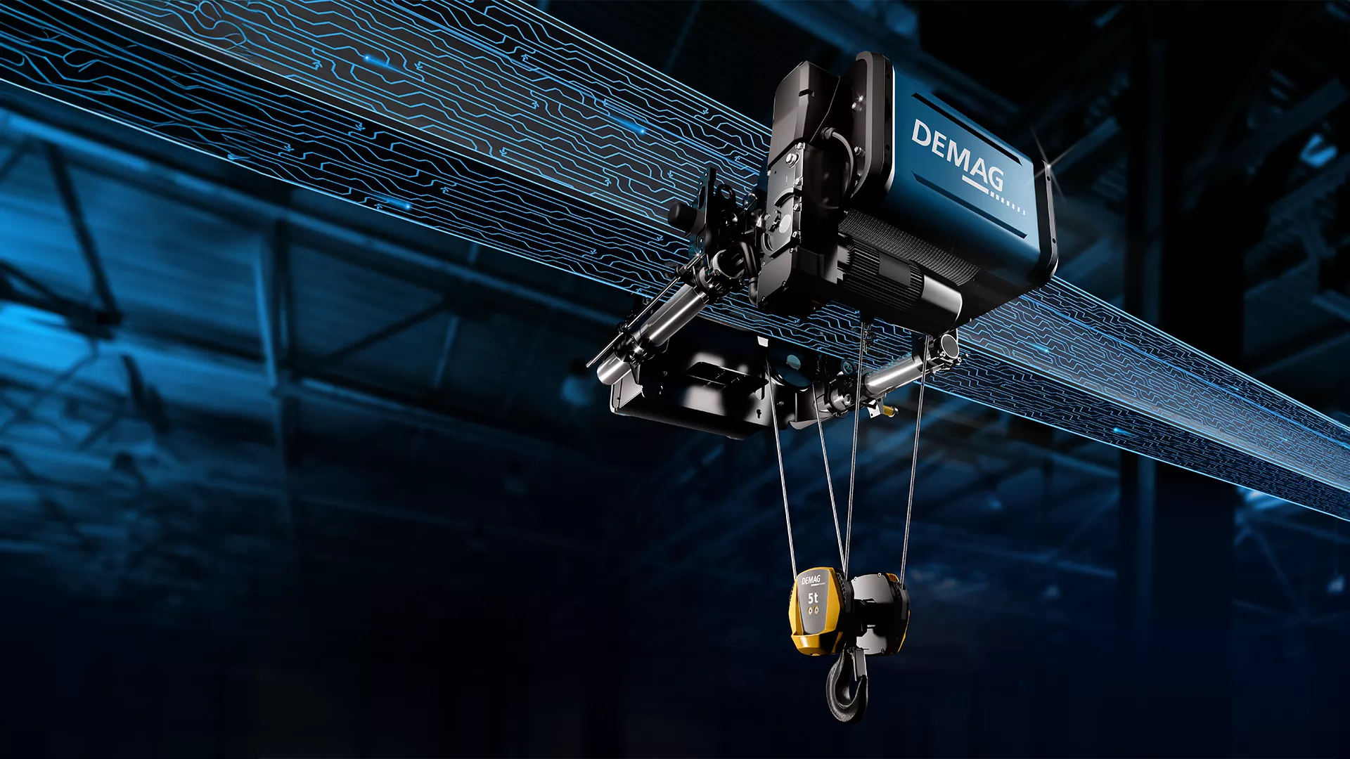 Demag DHR rope hoist