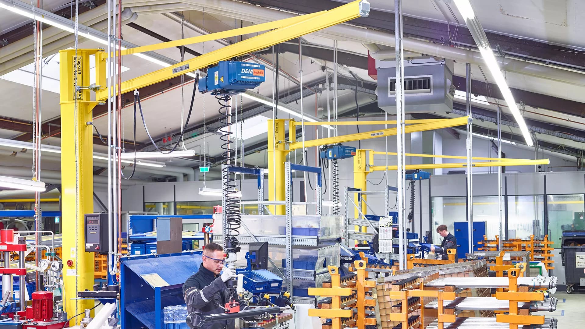 Demag DHR rope hoist
