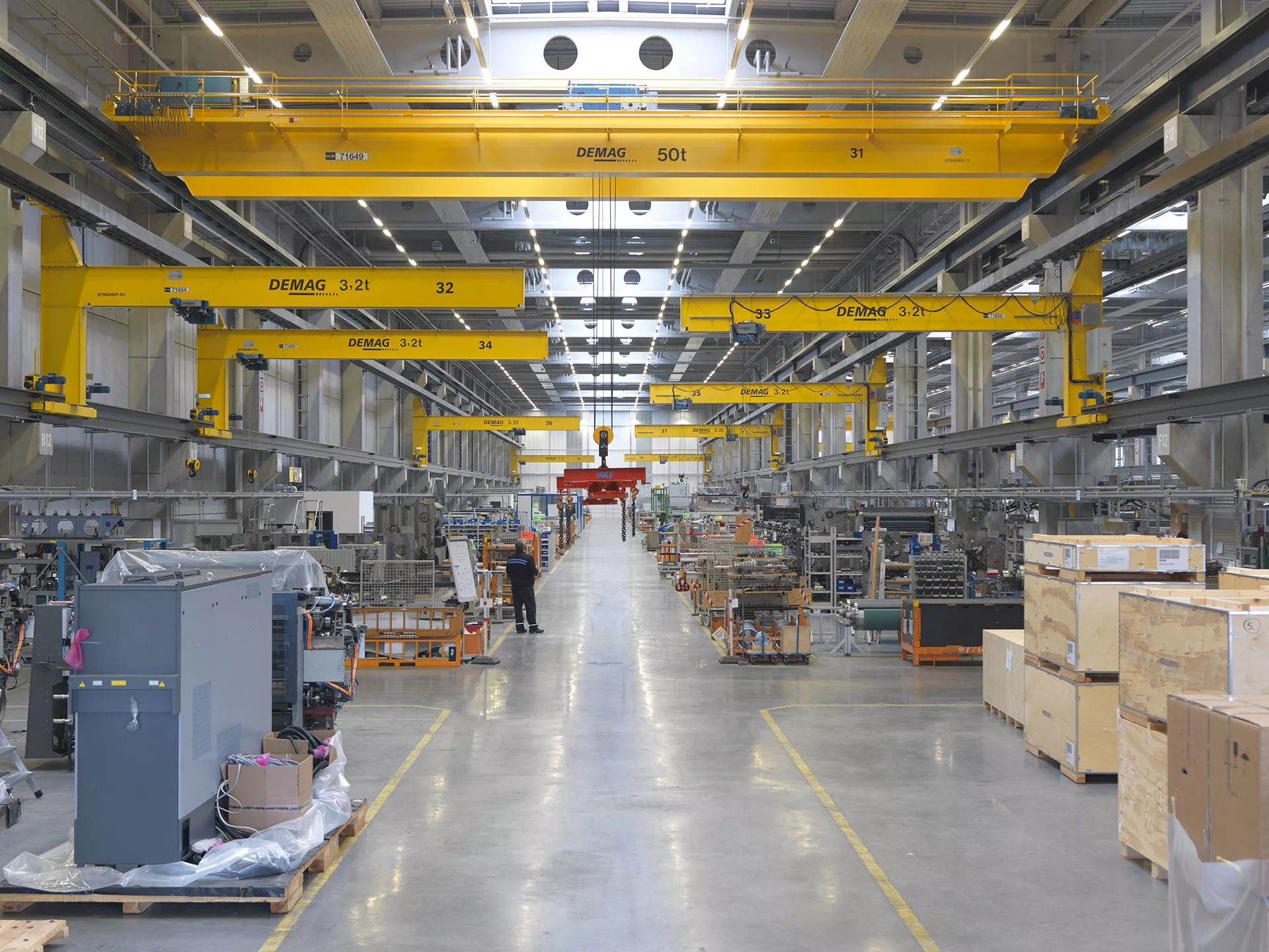 EPDE suspension crane