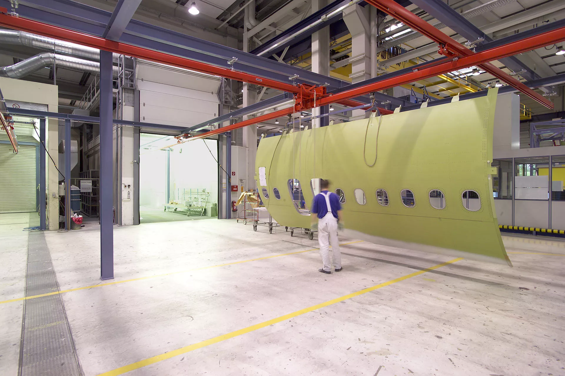 KBK single-girder suspension cranes