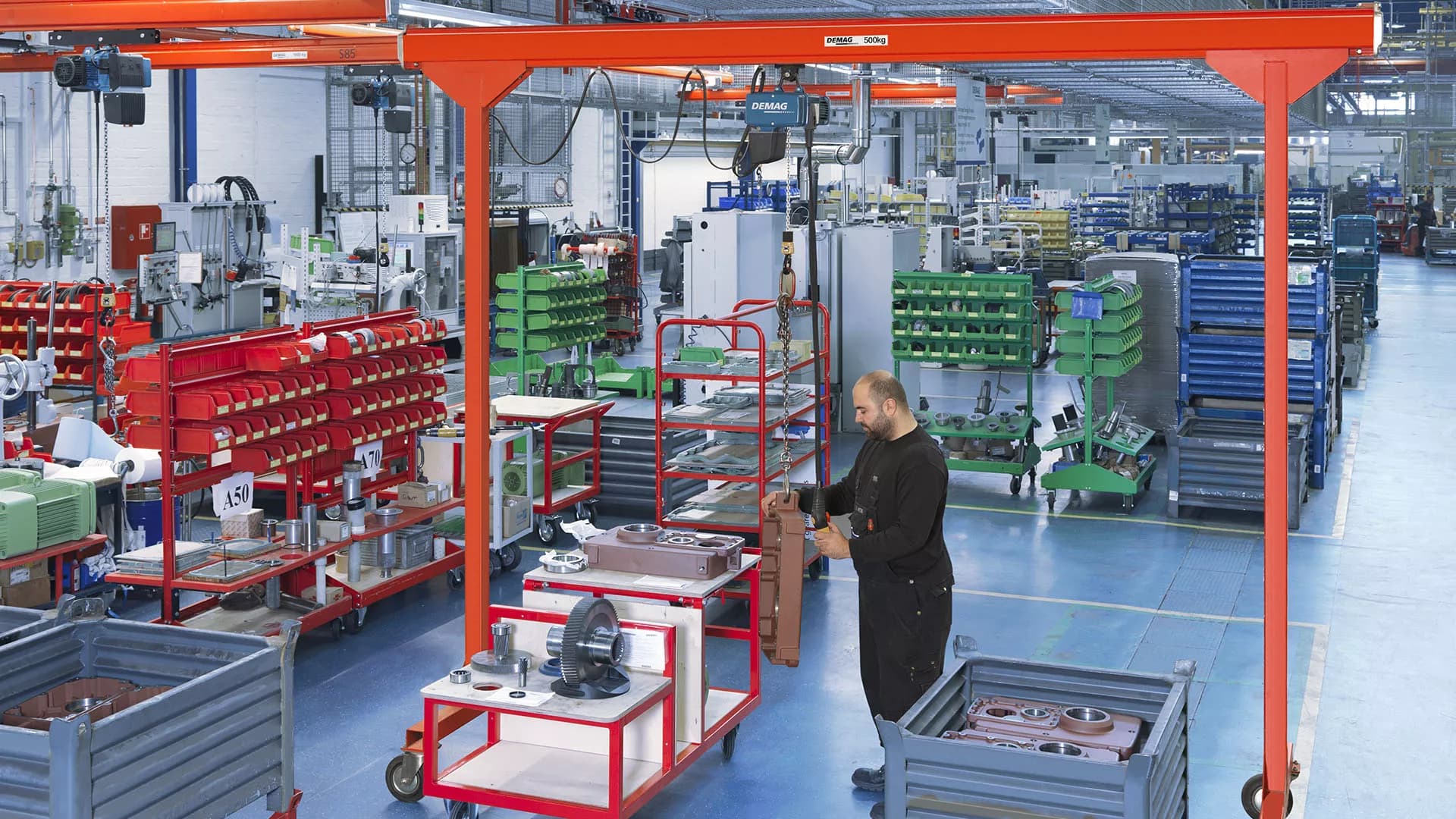 Demag DHR rope hoist