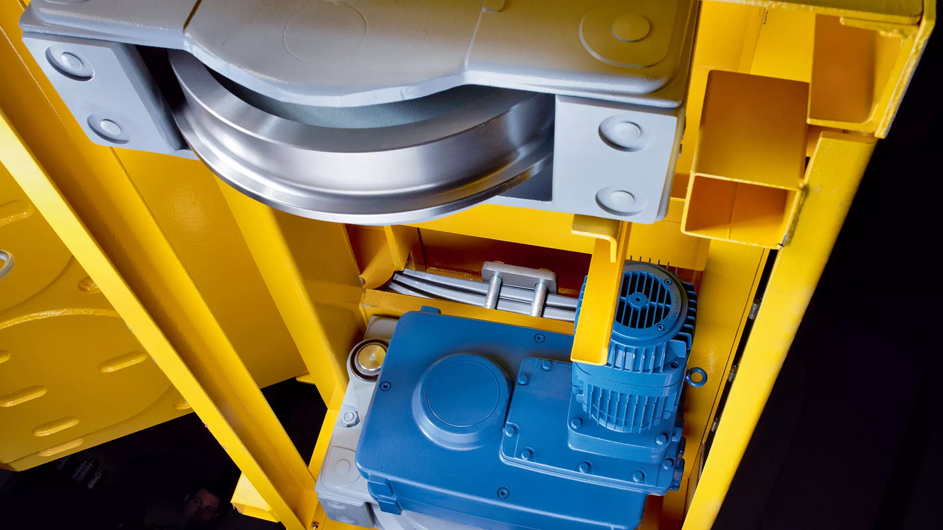 오프셋 기어드 모터