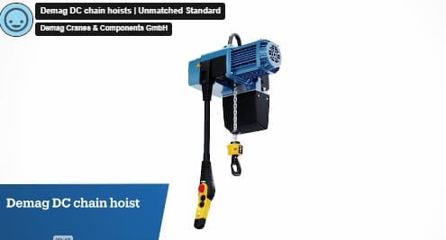 Demag chain hoists